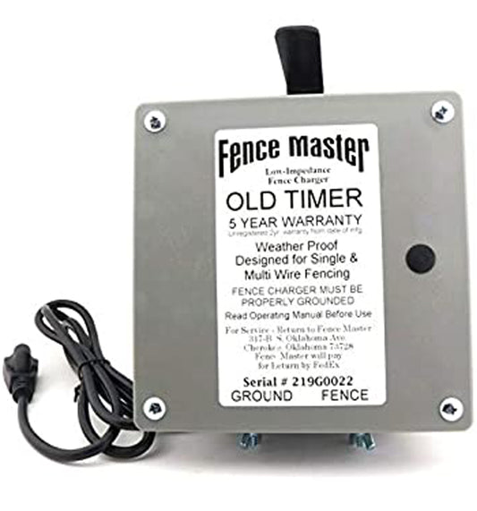Fence Master Old Timer - 110v Electric Fence Charger