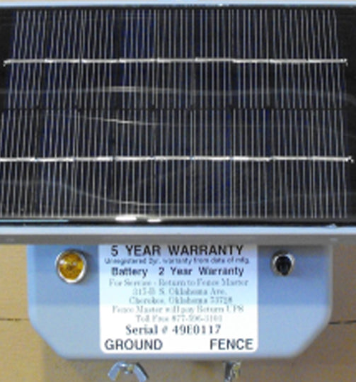 Fence Master Solar Fence Chargers